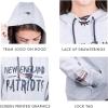 imageUltra Game Womens NFL Official Super Soft Tie Neck Hoodie SweatshirtWhite Updated
