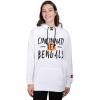 imageUltra Game Womens NFL Official Super Soft Tie Neck Hoodie SweatshirtWhite Updated