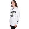 imageUltra Game Womens NFL Official Super Soft Tie Neck Hoodie SweatshirtWhite Updated