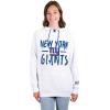 imageUltra Game Womens NFL Official Super Soft Tie Neck Hoodie SweatshirtWhite Updated
