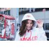 imageUltra Game Womens NFL Official Super Soft Tie Neck Hoodie SweatshirtWhite Updated