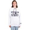 imageUltra Game Womens NFL Official Super Soft Tie Neck Hoodie SweatshirtWhite Updated
