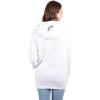 imageUltra Game Womens NFL Official Super Soft Tie Neck Hoodie SweatshirtWhite Updated