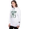 imageUltra Game Womens NFL Official Super Soft Tie Neck Hoodie SweatshirtWhite Updated