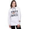 imageUltra Game Womens NFL Official Super Soft Tie Neck Hoodie SweatshirtWhite Updated