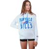 imageUltra Game Womens NFL Official Super Soft Tie Neck Hoodie SweatshirtWhite Updated