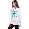 imageUltra Game Womens NFL Official Super Soft Tie Neck Hoodie SweatshirtWhite Updated
