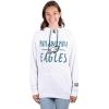 imageUltra Game Womens NFL Official Super Soft Tie Neck Hoodie SweatshirtWhite Updated