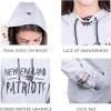 imageUltra Game Womens NFL Official Super Soft Tie Neck Hoodie SweatshirtWhite Updated