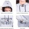 imageUltra Game Womens NFL Official Super Soft Tie Neck Hoodie SweatshirtWhite Updated