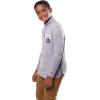 imageUltra Game Youth NFL Official Super Soft Quarter Zip Long Sleeve TShirtHeather Gray