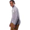 imageUltra Game Youth NFL Official Super Soft Quarter Zip Long Sleeve TShirtHeather Gray