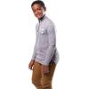 imageUltra Game Youth NFL Official Super Soft Quarter Zip Long Sleeve TShirtHeather Gray
