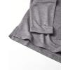 imageUltra Game Youth NFL Official Super Soft Quarter Zip Long Sleeve TShirtHeather Gray