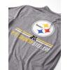 imageUltra Game Youth NFL Official Super Soft Quarter Zip Long Sleeve TShirtHeather Gray
