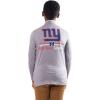 imageUltra Game Youth NFL Official Super Soft Quarter Zip Long Sleeve TShirtHeather Gray