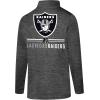 imageUltra Game Youth NFL Official Super Soft Quarter Zip Long Sleeve TShirtHeather Gray