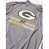 imageUltra Game Youth NFL Official Super Soft Quarter Zip Long Sleeve TShirtHeather Gray