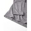 imageUltra Game Youth NFL Official Super Soft Quarter Zip Long Sleeve TShirtHeather Gray