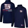imageUltra Game Youth NFL Official Super Soft Quarter Zip Long Sleeve TShirtTeam Color