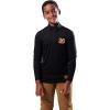 imageUltra Game Youth NFL Official Super Soft Quarter Zip Long Sleeve TShirtTeam Color