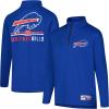 imageUltra Game Youth NFL Official Super Soft Quarter Zip Long Sleeve TShirtTeam Color