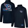imageUltra Game Youth NFL Official Super Soft Quarter Zip Long Sleeve TShirtTeam Color