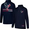 imageUltra Game Youth NFL Official Super Soft Quarter Zip Long Sleeve TShirtTeam Color