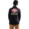 imageUltra Game Youth NFL Official Super Soft Quarter Zip Long Sleeve TShirtTeam Color