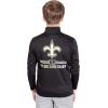 imageUltra Game Youth NFL Official Super Soft Quarter Zip Long Sleeve TShirtTeam Color