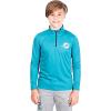 imageUltra Game Youth NFL Official Super Soft Quarter Zip Long Sleeve TShirtTeam Color