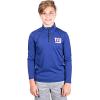 imageUltra Game Youth NFL Official Super Soft Quarter Zip Long Sleeve TShirtTeam Color