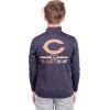 imageUltra Game Youth NFL Official Super Soft Quarter Zip Long Sleeve TShirtTeam Color