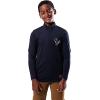 imageUltra Game Youth NFL Official Super Soft Quarter Zip Long Sleeve TShirtTeam Color