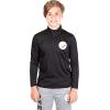 imageUltra Game Youth NFL Official Super Soft Quarter Zip Long Sleeve TShirtTeam Color