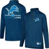 imageUltra Game Youth NFL Official Super Soft Quarter Zip Long Sleeve TShirtTeam Color