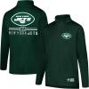 imageUltra Game Youth NFL Official Super Soft Quarter Zip Long Sleeve TShirtTeam Color
