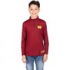 imageUltra Game Youth NFL Official Super Soft Quarter Zip Long Sleeve TShirtTeam Color