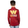 imageUltra Game Youth NFL Official Super Soft Quarter Zip Long Sleeve TShirtTeam Color