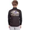 imageUltra Game Youth NFL Official Super Soft Quarter Zip Long Sleeve TShirtTeam Color