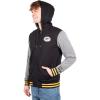 imageUltra Game NFL Mens Ultimate Full Zip Varsity Hoodie Sweatshirt JacketGreen Bay Packers