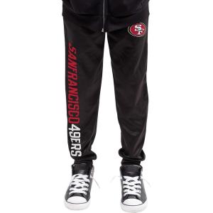 imageUltra Game NFL Boys High Performance Moisture Wicking Fleece Jogger SweatpantsTeam Color