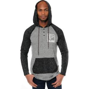 imageUltra Game NFL Mens Fleece Hoodie Pullover Sweatshirt HenleyAtlanta Falcons