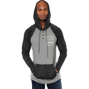 imageUltra Game NFL Mens Fleece Hoodie Pullover Sweatshirt HenleyCarolina Panthers