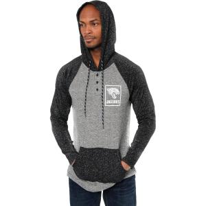 imageUltra Game NFL Mens Fleece Hoodie Pullover Sweatshirt HenleyJacksonville Jaguars