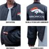 imageUltra Game NFL Boys Classic Baseball Varsity JacketCharcoal