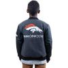 imageUltra Game NFL Boys Classic Baseball Varsity JacketCharcoal