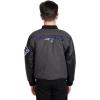 imageUltra Game NFL Boys Classic Baseball Varsity JacketCharcoal