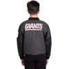 imageUltra Game NFL Boys Classic Baseball Varsity JacketCharcoal