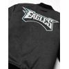 imageUltra Game NFL Boys Classic Baseball Varsity JacketHeather Charcoal